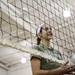 Rudolf Steiner senior Tessa Belanger listens to her coach during volleyball practice on Monday. Daniel Brenner I AnnArbor.com